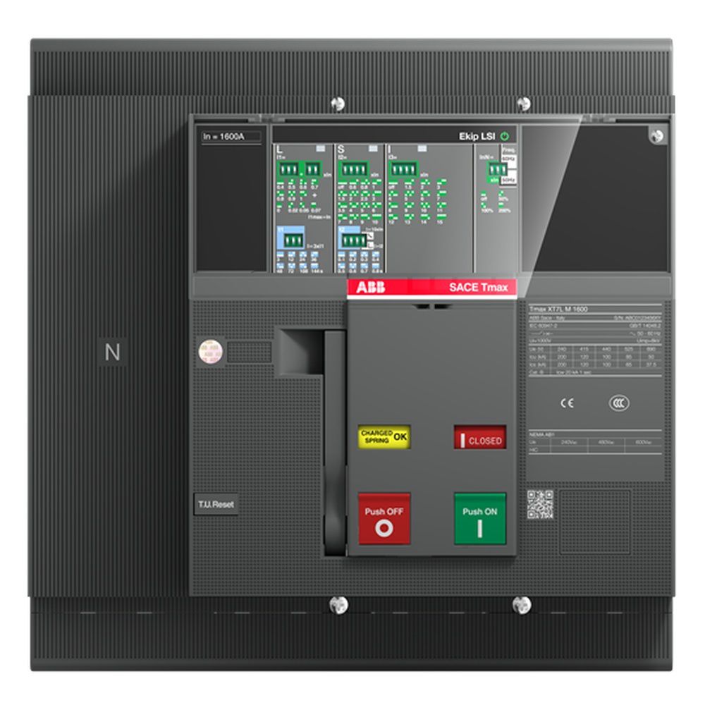 ABB Leistungsschalter für Trafo Generator und Anlagenschutz 1SDA103584R1 Typ XT7S M 800 EKIP DI 