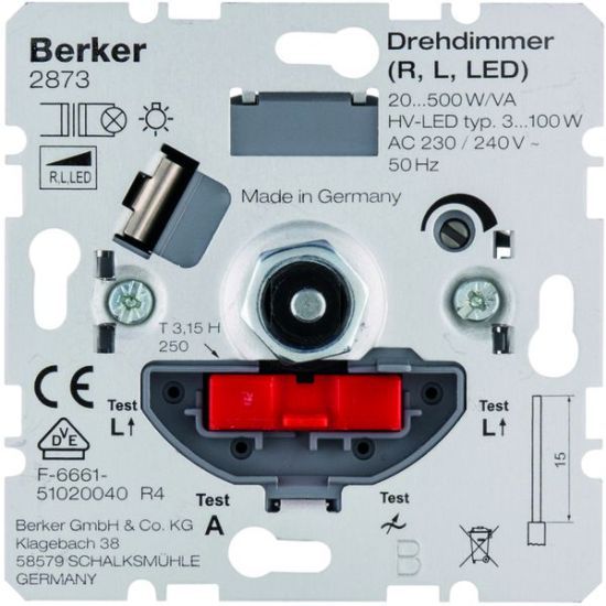 Berker Drehdimmer 2873