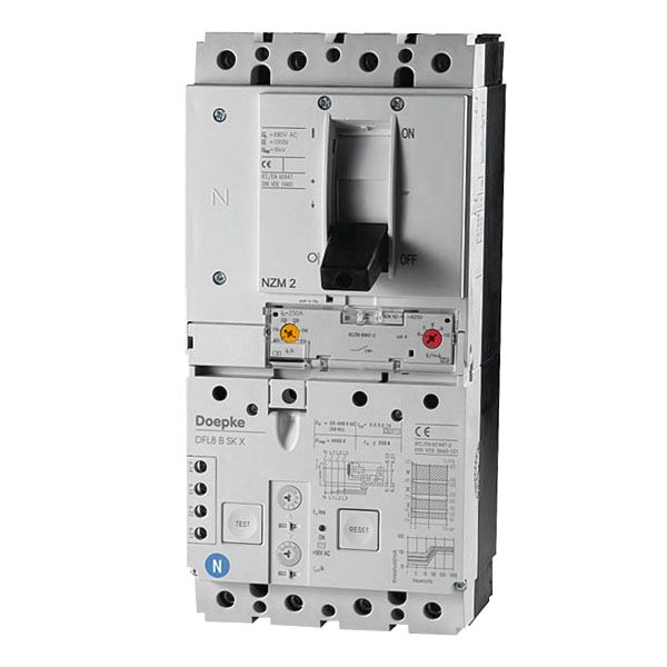 Doepke FI/Leistungsschalter 09164783 Typ DFL8 100-4/0,03-B NK