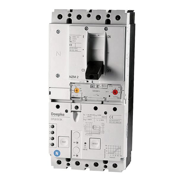Doepke FI/Leistungsschalter 09184784 Typ DFL8 160-4/0,03-B SK