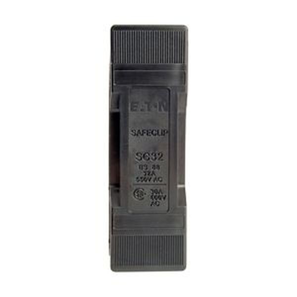 Eaton Sicherungsunterteil SC32H/D Typ SAFECLIP 32A FRONT CONNECTED BLACK Preis per VPE von 10 Stück
