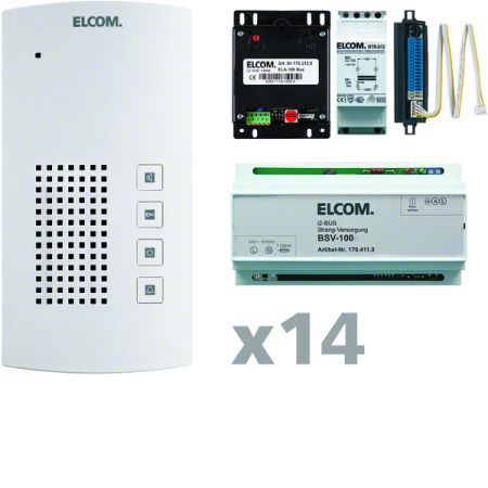Elcom Audio Kit 1001814 Typ AKF-14