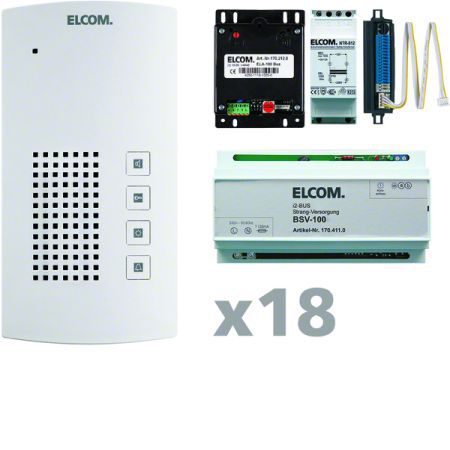 Elcom Audio Kit 1001818 Typ AKF-18