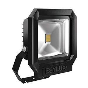 ESYLUX Strahler EL10810268 Typ OFL SUN LED 50W 5K schwarz Effizienzklasse A++ bis A