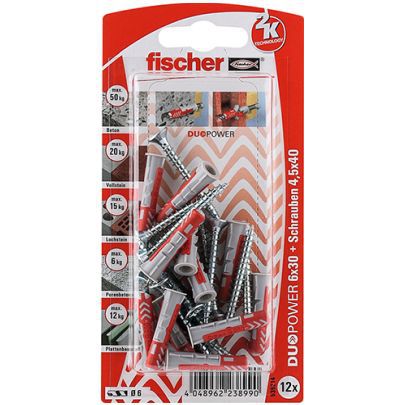 Fischer Duopower 535214 Typ DUOPOWER 6 x 30 S K