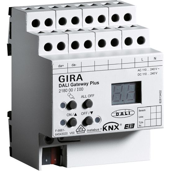 Gira DALI-Gateway Plus KNX 218000
