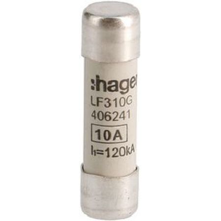 Hager Sicherung 10x38mm LF310G Preis per VPE von 10 Stück