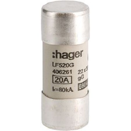 Hager Sicherung 22x58mm LF520G Preis per VPE von 10 Stück