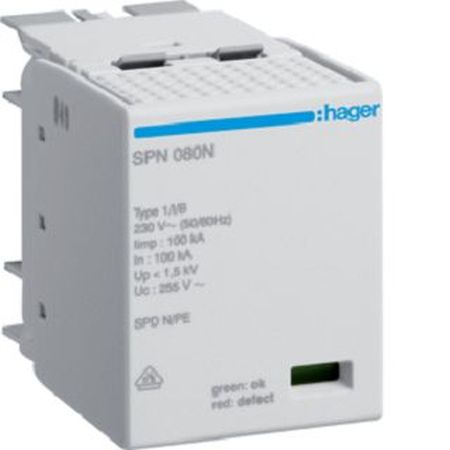 Hager Steckmodul SPN080N 