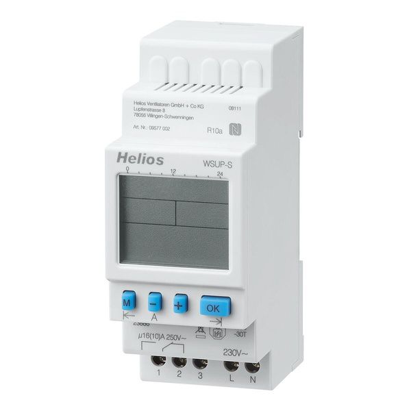 Helios Wochenzeitschaltuhr 09577 Typ WSUP-S