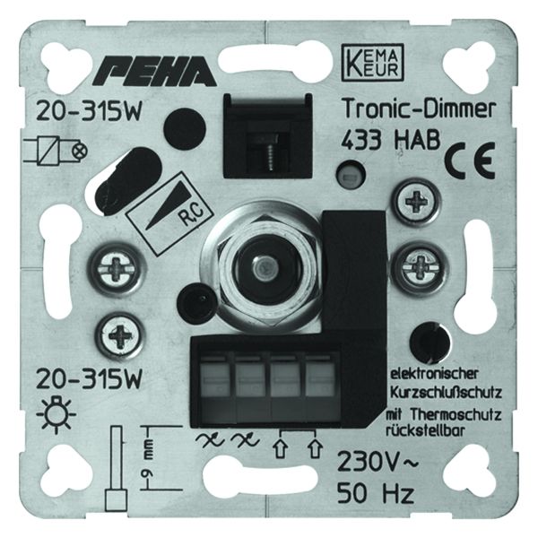 Peha Phasenabschnittdimmer D 433 HAB O.A Nr. 00210213