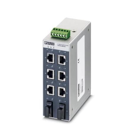 Phoenix Contact Industrial Ethernet Switch 2891048 Typ FL SWITCH SFNT 6TX/2FX-C