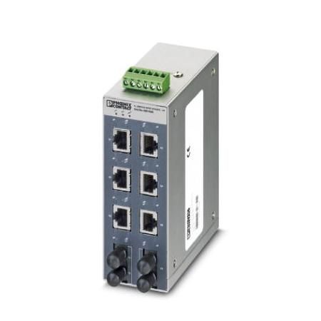 Phoenix Contact Industrial Ethernet Switch 2891049 Typ FL SWITCH SFNT 6TX/2FX ST-C