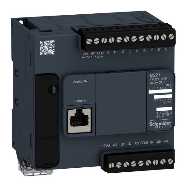 Schneider Electric Controller TM221C16R 