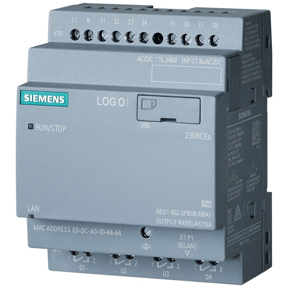 Siemens Logikmodul LOGO! 6ED1052-2FB08-0BA1