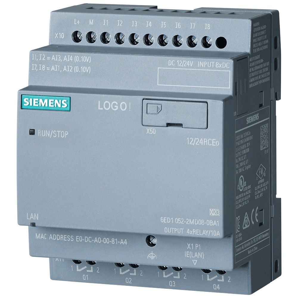 Siemens Logikmodul LOGO! 6ED1052-2MD08-0BA1
