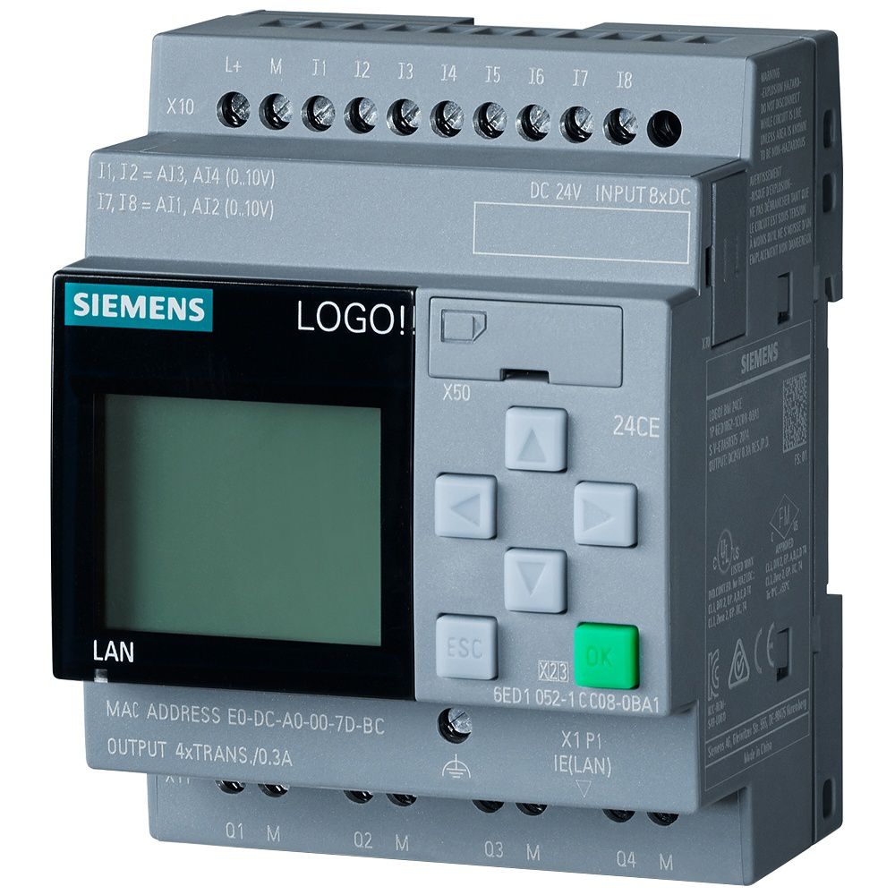 Siemens Logikmodul LOGO! 6ED1052-1CC08-0BA1