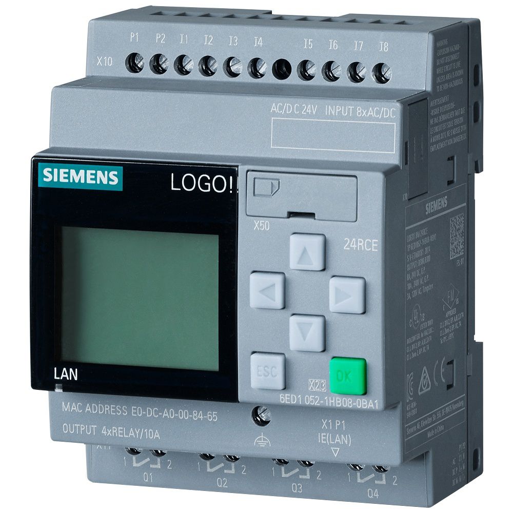 Siemens Logikmodul LOGO! 6ED1052-1HB08-0BA1