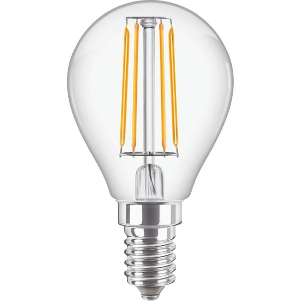 Signify Philips LED Lampe 34730400 Typ COREPRO-LEDLUSTERND4.3-40W-E14-827P45CLG