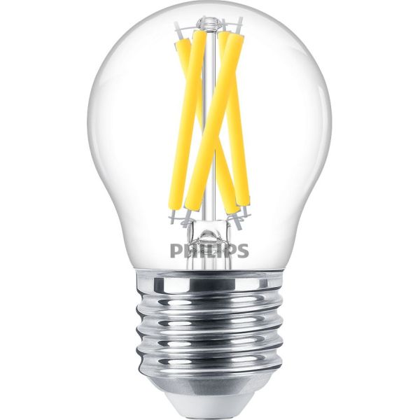 Signify Philips LED Lampe 38774400 Typ MAS-VLE-LEDLUSTERDT3.5-40W-E27-927P45CLG 
