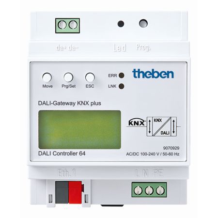 Theben Gateway 9070929 Typ DALI-Gateway KNX plus