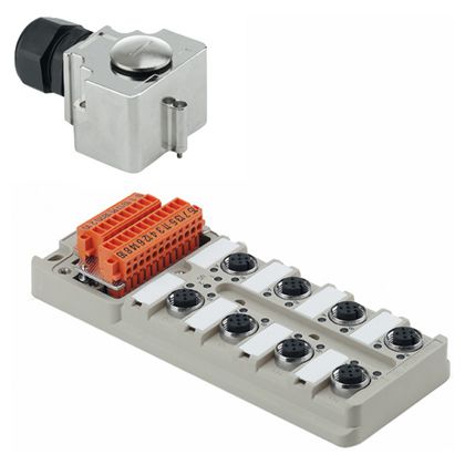 Weidmüller Sensor Aktor Verteiler 1705943000 Typ SAI-8-MHD-4P M12