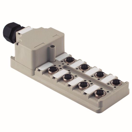 Weidmüller Sensor Aktor Verteiler 1701250000 Typ SAI-8-M 5P M12