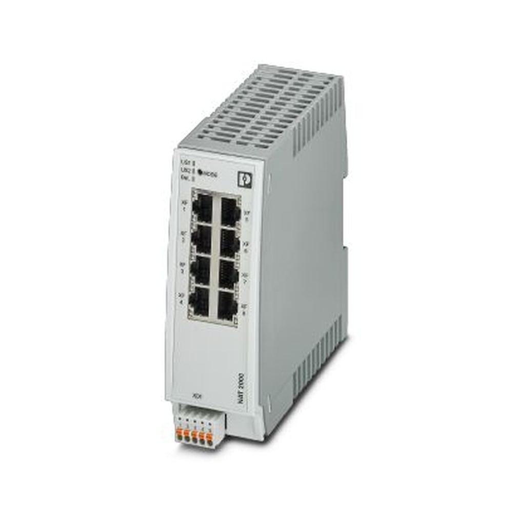 Phoenix Contact Industrial Ethernet Switch 2702882 Typ FL NAT 2208