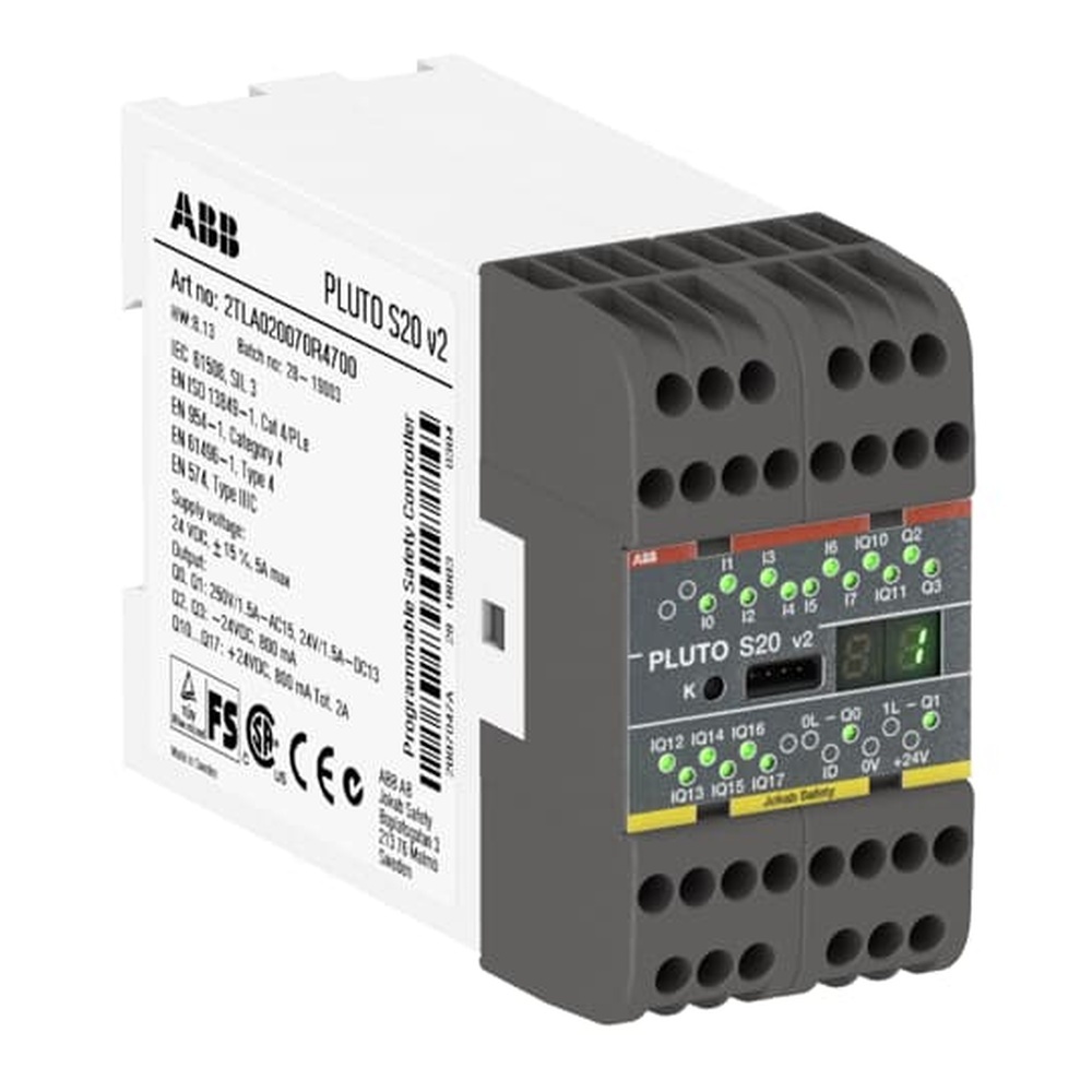 ABB SPS Grundgerät 2TLA020070R4700 Typ PLUTO S20 V2