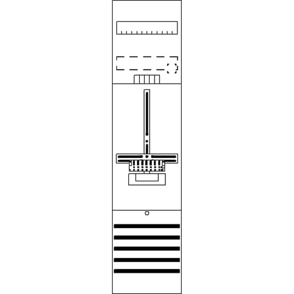 Striebel & John Zählerkomplettfeld 2CPX054091R9999 Typ DF17P1