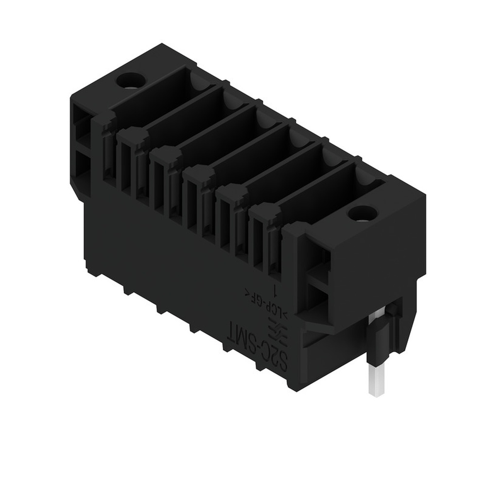 Weidmüller Leiterplattensteckverbinder 1290610000 Typ S2C-SMT 3.50/06/180LF 1.5SN BK BX