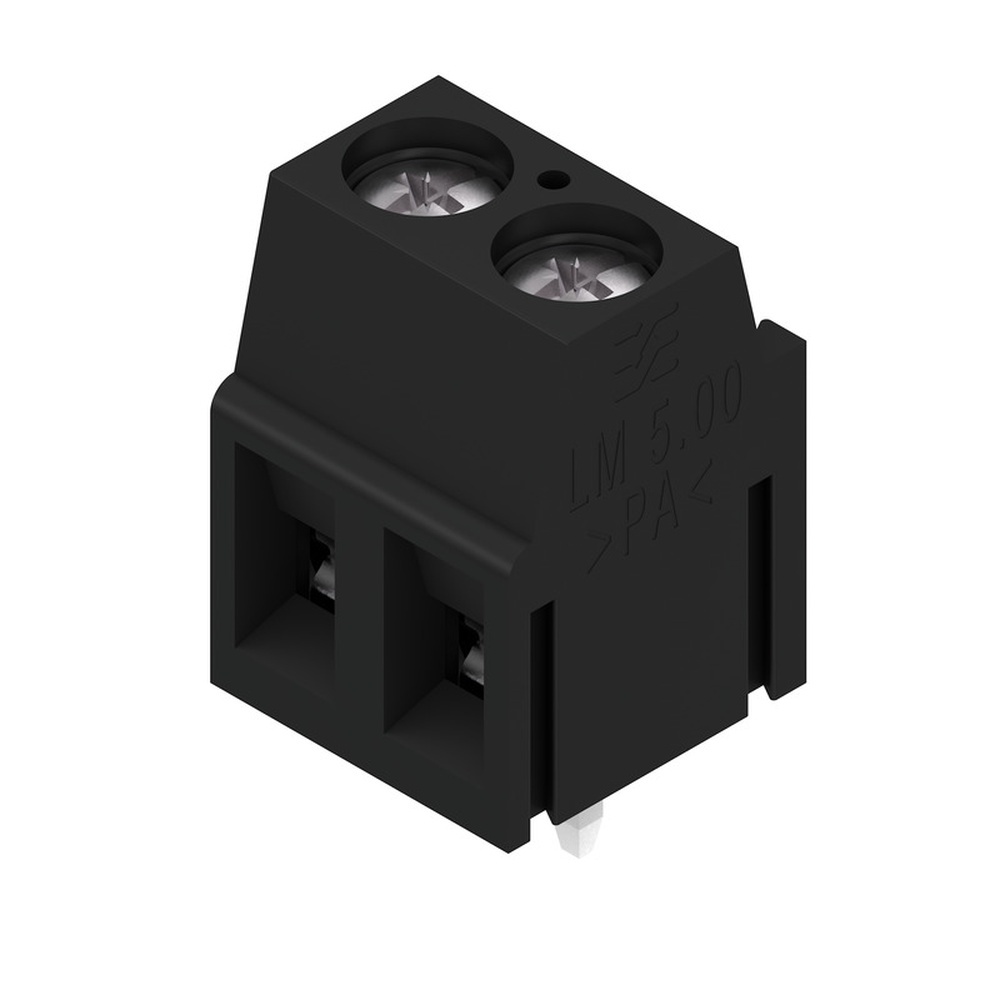 Weidmüller Leiterplattenklemme 1715250000 Typ LM 5.00/02/90 3.5SN BK BX