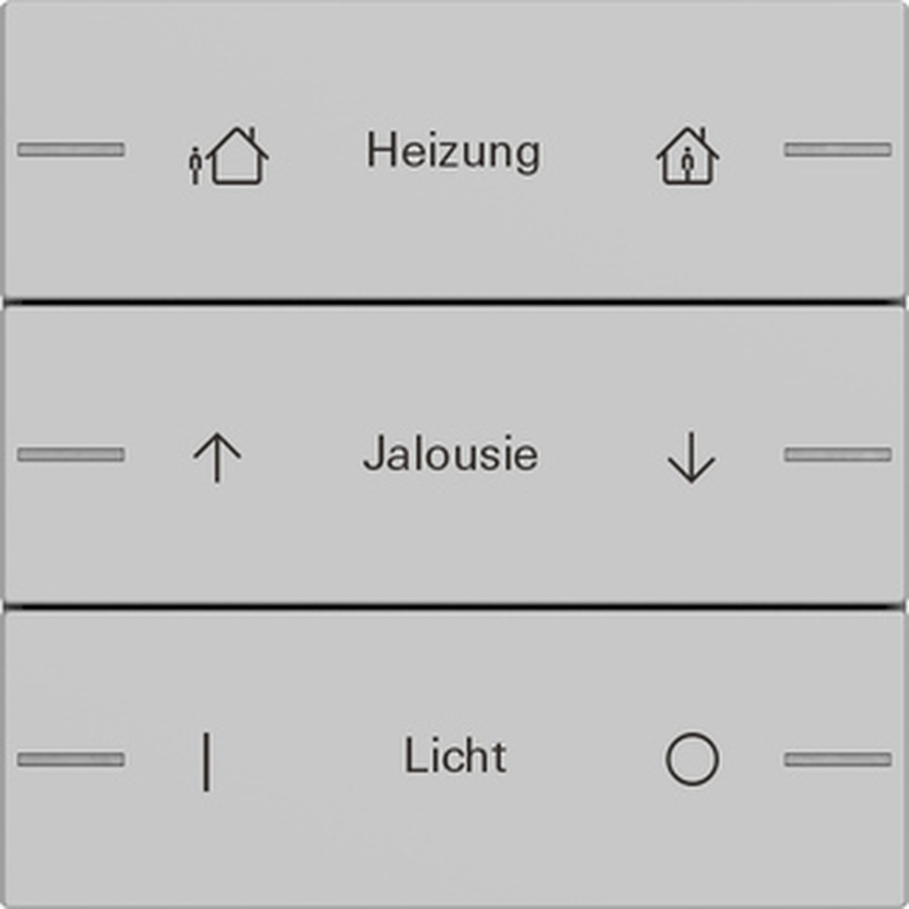 Gira Wippenset 3fach 5763015