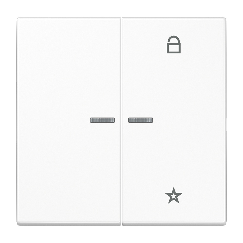 Jung eNet Funk Steuertaste FMLS1701WW