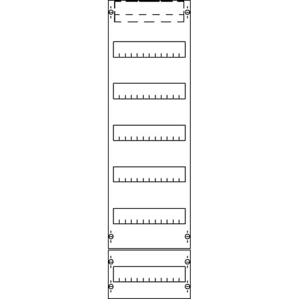 Striebel & John Verteilerfeld 2CPX054001R9999 Typ FV16