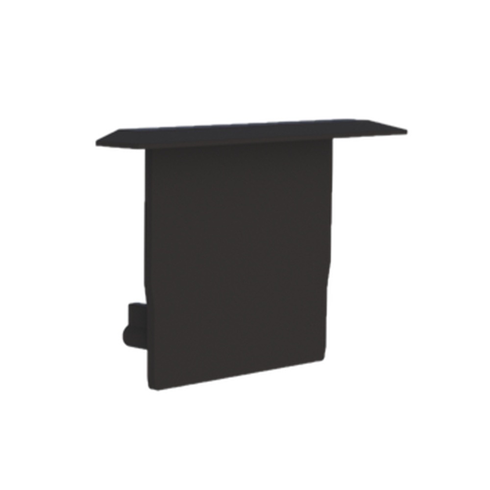 Radium Endkappe ZTPA2619 Typ ENDCAP PROFILE MEDIUM WING BLACK