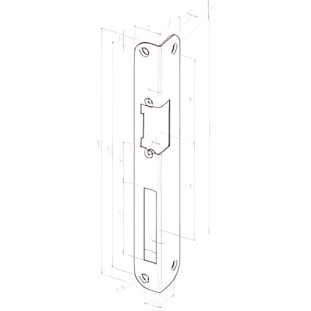 Assa Abloy Winkelschließblech -------27202-04
