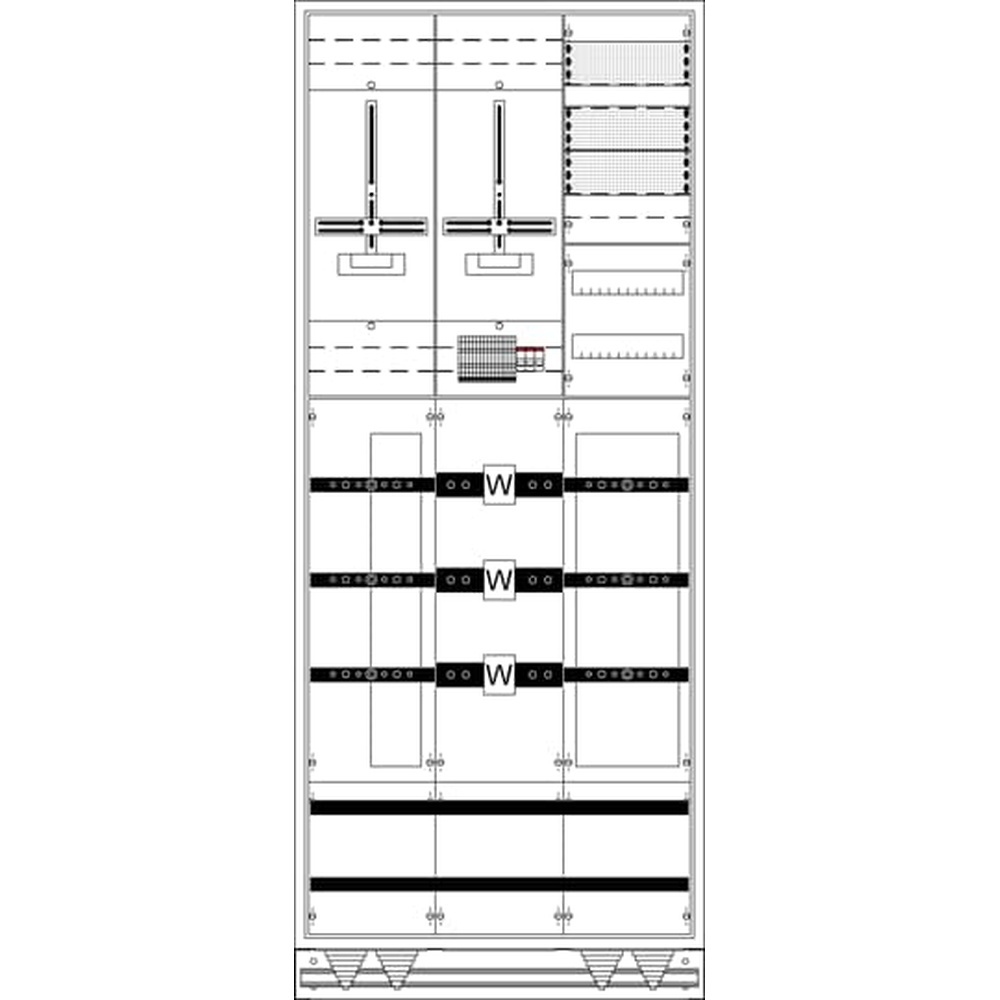 Striebel & John Mess Wandlerschrank 2CPX056079R9999 Typ WX32K1L