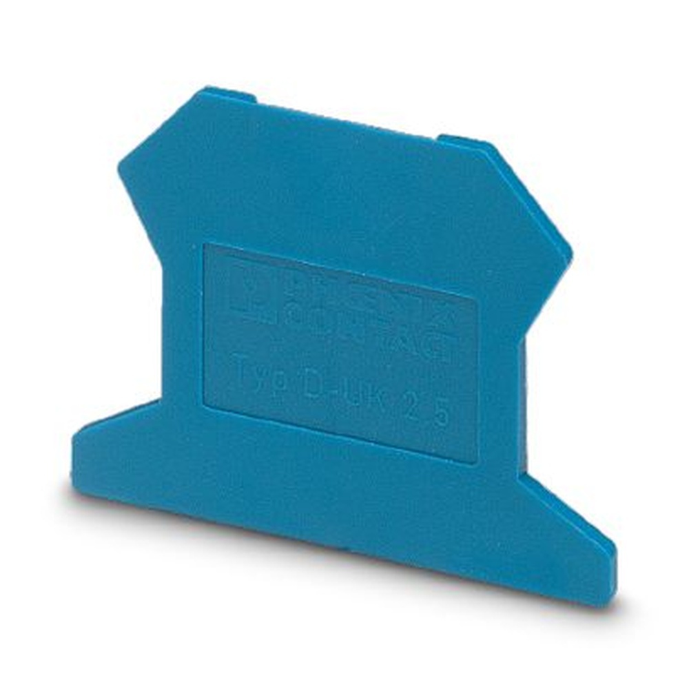 Phoenix Contact Abschlussdeckel 3001103 Typ D-UK 2,5 BU