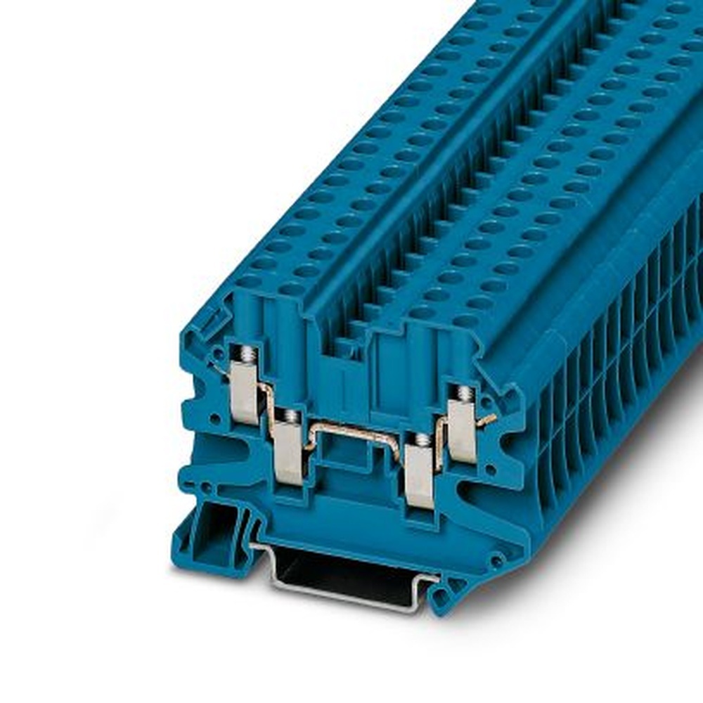 Phoenix Contact Vierleiter Universalklemme 3048836 Typ UT 4-QUATTRO HV BU