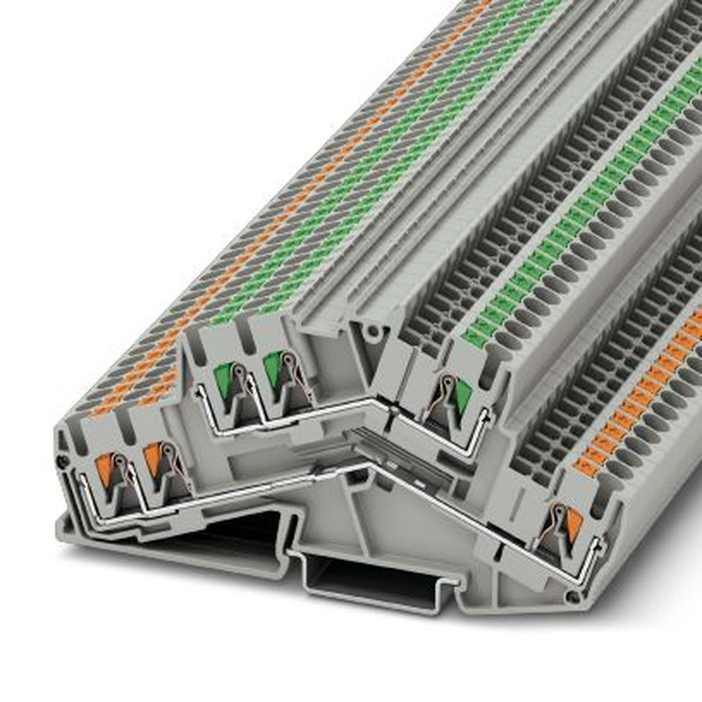 Phoenix Contact Doppelstockklemme 1032733 Typ PTTBS 2,5-TWIN/U-OG/O-GN