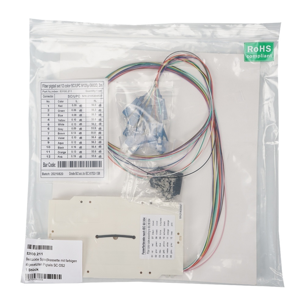 EFB Bestückte Spleißkassette 53100.213