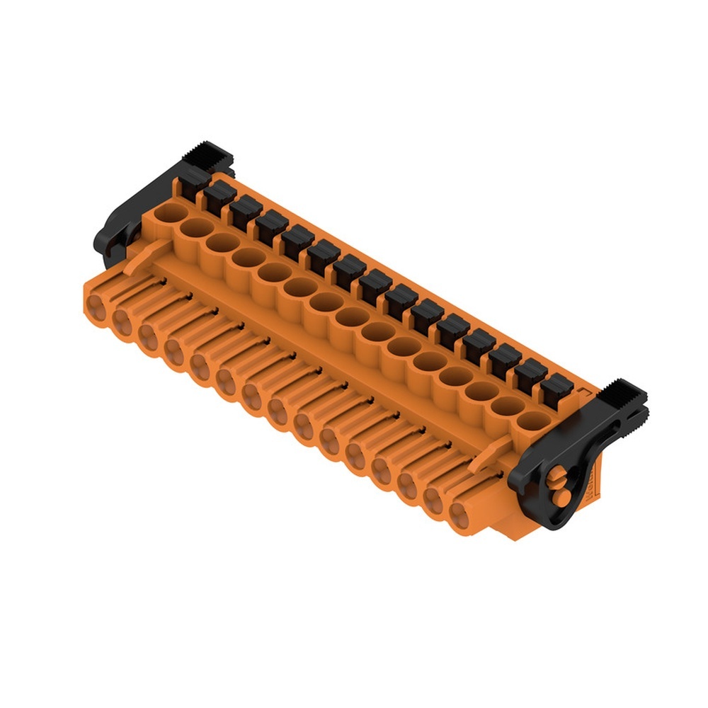 Weidmüller Leiterplattensteckverbinder 1981000000 Typ BLF 5.00HC/15/90LR SN OR BX