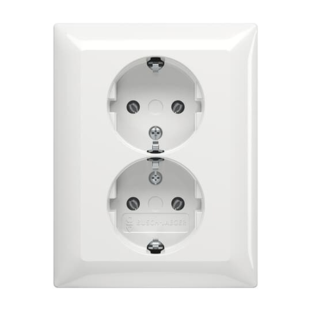 Busch-Jaeger Schuko Doppelsteckdose 202 EUJ-914 Nr. 2TKA00003909
