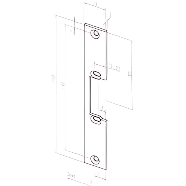 Assa Abloy Flachschließblech -------17835-01