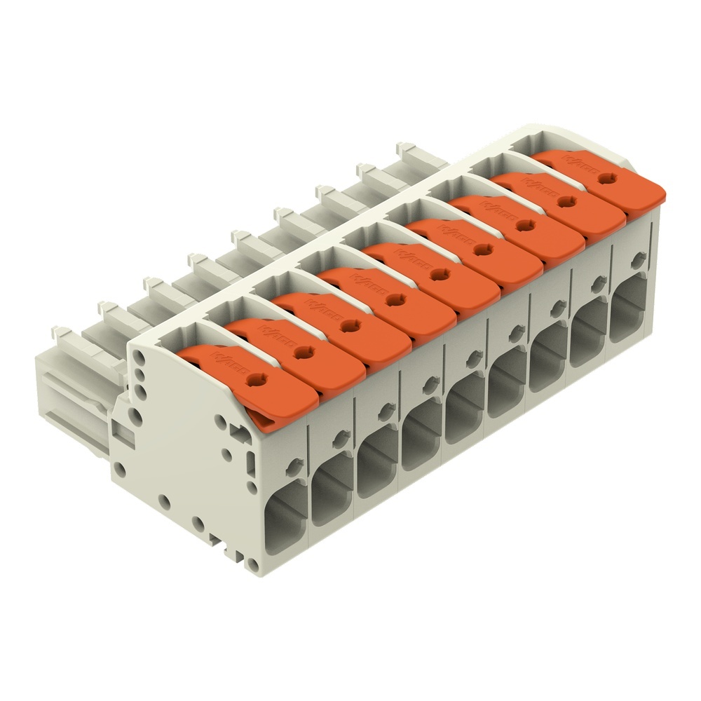 Wago 1 Leiter Federleiste 831-1109/322-000