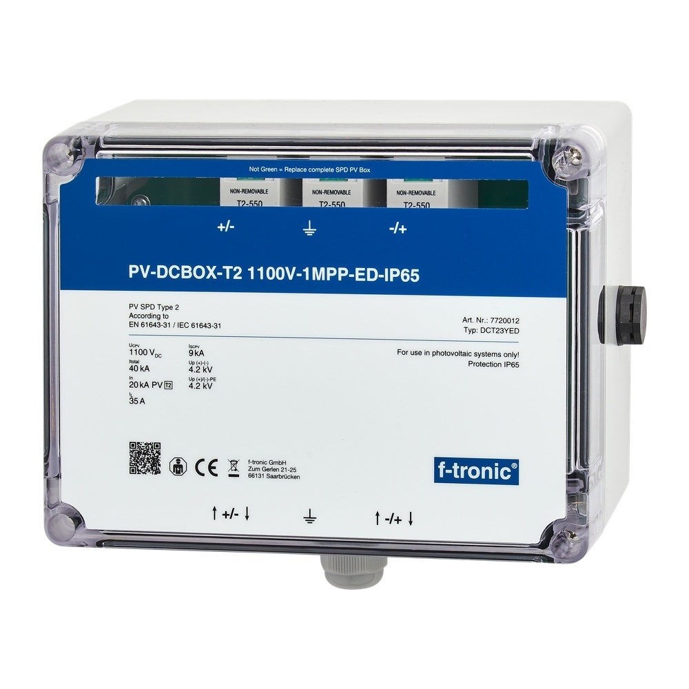 f-tronic Überspannungsschutz Anschlussbox 7720012 Typ DCT23YED