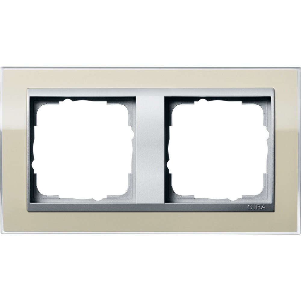 Gira Abdeckrahmen 2fach 0212776