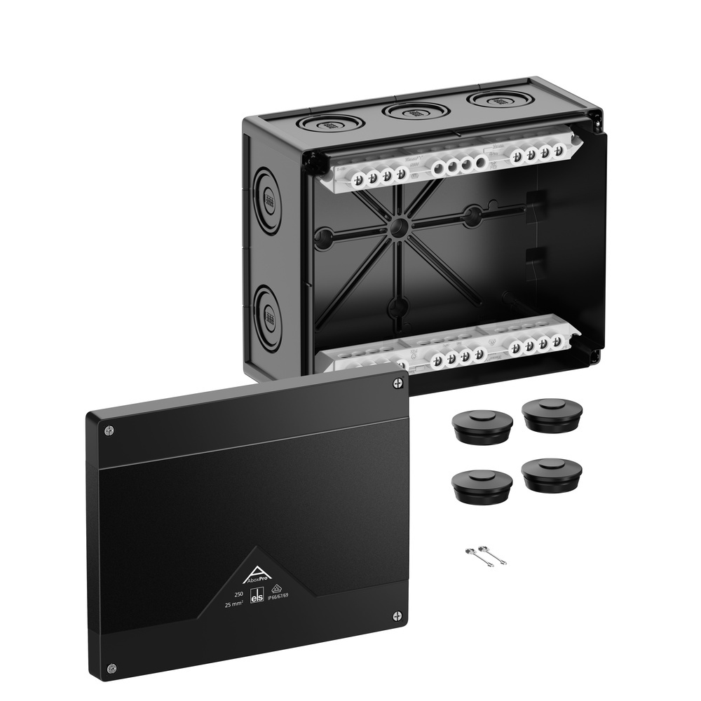 Spelsberg Abzweigkasten 42502001 Typ Abox Pro 250-25²/sw