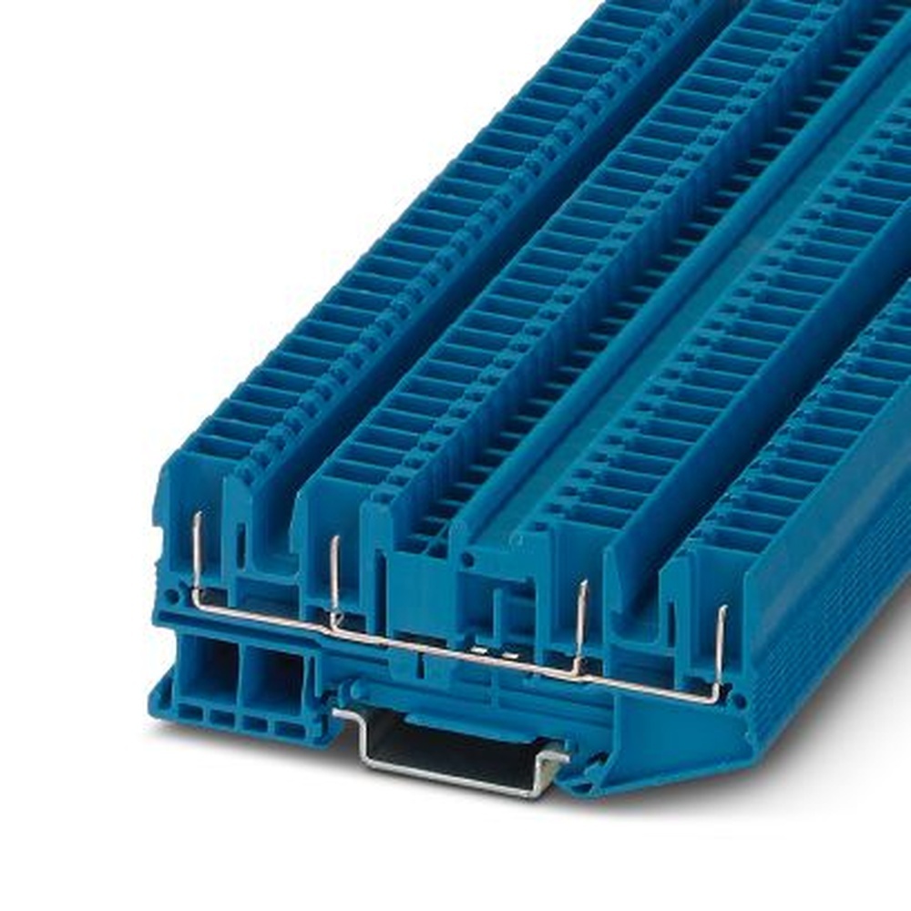 Phoenix Contact Durchgangsklemme 3042081 Typ ST 2,5-QUATTRO/4P BU